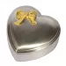 Geboortegeschenken: 8 x 8 cm hart sieradendoosje voor kinderen in vertind  model: 154-73470