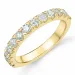 diamant ring in 14 karaat goud 0,75 ct