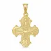 18 x 24 mm goud dagmarkruis in 8 karaat goud - Amoré