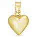 9 x 11 mm hart hanger in 14 karaat goud