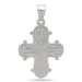 18 x 30 mm dagmarkruis in zilver