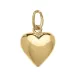 9 x 10 mm hart hanger in 8 karaat goud - Amoré