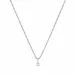 lab grown diamant hanger met ketting in 925 caraat zilver  0,035 ct