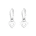 12 mm hart creool in zilver