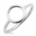 testsieraad rond ring in zilver