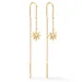 Studio Z Ocean Aura oorhanger in verguld sterlingzilver