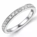 diamant ring in 14 karaat witgoud 0,26 ct