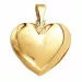 15 x 16 mm Aagaard hart hanger in 8 karaat goud
