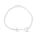 wilg armband in zilver met hanger in zilver