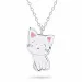 katten ketting in zilver met hanger in zilver - Little Ones