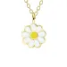 margriet ketting in verguld sterlingzilver - Little Ones