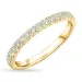 zirkoon ring in 9 karaat goud