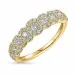 briljant diamant ring in 14 karaat goud 0,56 ct