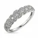 diamant ring in 14 karaat witgoud 0,56 ct