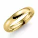 3,5 mm trouwring in 9 karaat goud