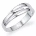 abstract zilver ring in zilver