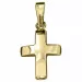 10,5 x 13,5 mm kruis hanger in 8 karaat goud