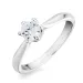zirkoon solitaire ring in zilver