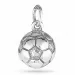 voetbal hanger in zilver