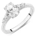 zirkoon ring in zilver