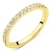 zirkoon ring in verguld sterlingzilver