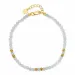 armband met aquamarijn