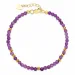 paarse armband met amethist