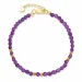 paarse armband met amethist