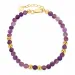 paarse armband met amethist