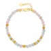 multikleurige armband met morganiet