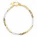 multikleurige armband met zirkoon