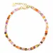 multikleurige armband met zirkoon