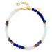 multikleurige armband met steen