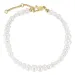 Verschillende maten armband met zoetwaterparel