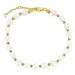 hematite armband met zoetwaterparel