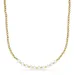 testsieraad hematite ketting met parel.