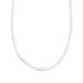 3 mm ketting met zoetwaterparel