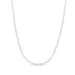 2 mm ketting met zoetwaterparel