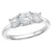 lab grown diamant ring in 14 karaat witgoud 0,50 ct 0,52 ct