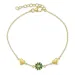 hart margriet armband in verguld sterlingzilver - Maggie