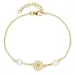 margriet parel armband in verguld sterlingzilver