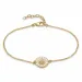 14 mm margriet armband in verguld sterlingzilver - Marie
