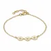 margriet witte armband in verguld sterlingzilver - Maggie