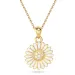 margriet zirkoon ketting met hanger in verguld sterlingzilver - Matilda