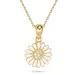 margriet zirkoon ketting met hanger in verguld sterlingzilver - Matilda