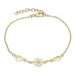 hart margriet armband in verguld sterlingzilver - Maggie