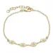 margriet armband in verguld sterlingzilver - Maggie