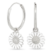18 mm margriet creool in zilver - Matilda