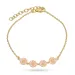 margriet pink armband in verguld sterlingzilver - Maggie