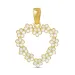 margriet hanger in verguld sterlingzilver - Majse